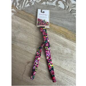 Lilly Pulitzer Sunglasses Strap Wild Confetti Floral Pink Green Gold